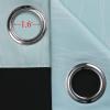 imageEstelar Textiler Full Room Darkening Gradient Blackout Curtains 72 Inch Length 2 Panels Set Ombre Aqua and Beige Thermal Insulated Full Light Blocking Grommet Blackout Drapes for Bedroom 52Wx72L