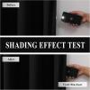 imageEstelar Textiler Khaki 100 Blackout Curtains for BedroomThermal Insulated Cold and Heat Blocking Grommet Curtains for Living Room Full Room Darkening Window Drapes with Black Liner52Wx84L2 PanelsBlack