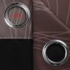 imageEstelar Textiler Brown and Teal Gradient Blackout Curtains for Bedroom Ombre Thermal Insulated Noise Reducing Blackout Drapes for Living Room Full Room Darkening Grommet Curtains 52Wx84L 2 Panels
