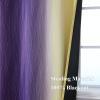 imageEstelar Textiler Yellow and Purple Ombre Blackout Curtains 84 Inch Length for Bedroom Thermal Insulated Full Light Blocking Grommet Gradient Blackout Drapes for Living Room 52Wx84L 2 Panels