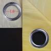 imageOmbre Gray and Yellow Blackout Curtains 63 Inch Length 2 panels Full Room Darkening Curtains for Kids Room Grommet Thermal Insulated Gradient Drapes Light Blocking Curtains for Bedroom 52x63 Inch