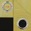 imageEstelar Textiler Yellow and Greyish White Gradient Blackout Curtains Thermal Insulated Ombre Blackout Drapes for Bedroom Room Darkening Energy Saving Curtains for Living Room 52Wx84L 2 Panels