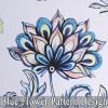 imageEstelar Textiler Classical Blue Floral Printing Curtains for Living Room Curtains 84 Inches Long Room Darkening Thick Grommet Top Farmhouse Window Treatment White Drapes for Bedroom52Wx84L2 PanelsWhite Blue Floral