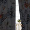 imageEstelar Textiler Classical Blue Floral Printing Curtains for Living Room Curtains 84 Inches Long Room Darkening Thick Grommet Top Farmhouse Window Treatment White Drapes for Bedroom52Wx84L2 PanelsWhite Blue Floral