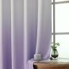 imageEstelar Textiler Black and Greyish White Blackout Curtains for Bedroom Ombre Black out Curtains 84 Inch long for Living RoomRoom Darkening Thermal Insulated Grommet Window Drapes52x84 Inch2 PanelsLilac and Greyish White