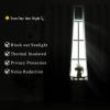 imageEstelar Textiler Black and Greyish White Blackout Curtains for Bedroom Ombre Black out Curtains 84 Inch long for Living RoomRoom Darkening Thermal Insulated Grommet Window Drapes52x84 Inch2 PanelsBrown and Greyish White