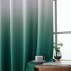 imageEstelar Textiler Black and Greyish White Blackout Curtains for Bedroom Ombre Black out Curtains 84 Inch long for Living RoomRoom Darkening Thermal Insulated Grommet Window Drapes52x84 Inch2 PanelsGreen and Greyish White