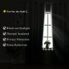 imageEstelar Textiler Black and Greyish White Blackout Curtains for Bedroom Ombre Black out Curtains 84 Inch long for Living RoomRoom Darkening Thermal Insulated Grommet Window Drapes52x84 Inch2 PanelsGreen and Greyish White