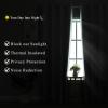 imageEstelar Textiler Black and Greyish White Blackout Curtains for Bedroom Ombre Black out Curtains 84 Inch long for Living RoomRoom Darkening Thermal Insulated Grommet Window Drapes52x84 Inch2 PanelsLilac and Greyish White