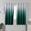imageEstelar Textiler Black and Greyish White Blackout Curtains for Bedroom Ombre Black out Curtains 84 Inch long for Living RoomRoom Darkening Thermal Insulated Grommet Window Drapes52x84 Inch2 PanelsGreen and Greyish White
