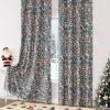 imageEstelar Textiler Green Velvet Floral Pattern Blackout Curtains for Living Room 96 Inches Long 2 Panels Luxury Room Darkening Thermal Insulated Grommet Window Curtains ampamp Drapes for Bedroom 52Wx96LGreen