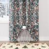 imageEstelar Textiler Green Velvet Floral Pattern Blackout Curtains for Living Room 96 Inches Long 2 Panels Luxury Room Darkening Thermal Insulated Grommet Window Curtains ampamp Drapes for Bedroom 52Wx96LGreen