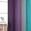 image:imageEstelar Textiler Purple and Grey Blackout Curtains for Girls Bedroom Full Room Darkening Rod Pocket Ombre Curtains for Kids Room Thermal Insulated Light Blocking Gradient Drapes 42Wx63L 2 PanelsTeal and Purple