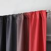 image:imageEstelar Textiler Purple and Grey Blackout Curtains for Girls Bedroom Full Room Darkening Rod Pocket Ombre Curtains for Kids Room Thermal Insulated Light Blocking Gradient Drapes 42Wx63L 2 PanelsRed and Black