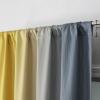 image:imageEstelar Textiler Purple and Grey Blackout Curtains for Girls Bedroom Full Room Darkening Rod Pocket Ombre Curtains for Kids Room Thermal Insulated Light Blocking Gradient Drapes 42Wx63L 2 PanelsYellow and Grey