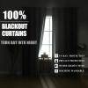 image:imageEstelar Textiler Purple and Grey Blackout Curtains for Girls Bedroom Full Room Darkening Rod Pocket Ombre Curtains for Kids Room Thermal Insulated Light Blocking Gradient Drapes 42Wx63L 2 PanelsGrey and Greyish White
