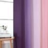 image:imageEstelar Textiler Purple and Grey Blackout Curtains for Girls Bedroom Full Room Darkening Rod Pocket Ombre Curtains for Kids Room Thermal Insulated Light Blocking Gradient Drapes 42Wx63L 2 PanelsPink and Purple