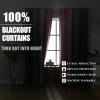 image:imageEstelar Textiler Purple and Grey Blackout Curtains for Girls Bedroom Full Room Darkening Rod Pocket Ombre Curtains for Kids Room Thermal Insulated Light Blocking Gradient Drapes 42Wx63L 2 PanelsPink and Grey