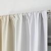 image:imageEstelar Textiler Purple and Grey Blackout Curtains for Girls Bedroom Full Room Darkening Rod Pocket Ombre Curtains for Kids Room Thermal Insulated Light Blocking Gradient Drapes 42Wx63L 2 PanelsBeige and Greyish White