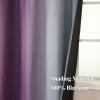 image:imageEstelar Textiler Purple and Grey Blackout Curtains for Girls Bedroom Full Room Darkening Rod Pocket Ombre Curtains for Kids Room Thermal Insulated Light Blocking Gradient Drapes 42Wx63L 2 PanelsGrey and Purple