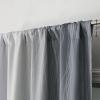 image:imageEstelar Textiler Purple and Grey Blackout Curtains for Girls Bedroom Full Room Darkening Rod Pocket Ombre Curtains for Kids Room Thermal Insulated Light Blocking Gradient Drapes 42Wx63L 2 PanelsGrey and Greyish White