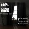 image:imageEstelar Textiler Purple and Grey Blackout Curtains for Girls Bedroom Full Room Darkening Rod Pocket Ombre Curtains for Kids Room Thermal Insulated Light Blocking Gradient Drapes 42Wx63L 2 PanelsGrey and Purple