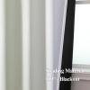 image:imageEstelar Textiler Purple and Grey Blackout Curtains for Girls Bedroom Full Room Darkening Rod Pocket Ombre Curtains for Kids Room Thermal Insulated Light Blocking Gradient Drapes 42Wx63L 2 PanelsSage Green and Greyish White