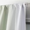 image:imageEstelar Textiler Purple and Grey Blackout Curtains for Girls Bedroom Full Room Darkening Rod Pocket Ombre Curtains for Kids Room Thermal Insulated Light Blocking Gradient Drapes 42Wx63L 2 PanelsSage Green and Greyish White