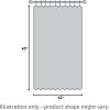 image:imageEstelar Textiler Purple and Grey Blackout Curtains for Girls Bedroom Full Room Darkening Rod Pocket Ombre Curtains for Kids Room Thermal Insulated Light Blocking Gradient Drapes 42Wx63L 2 PanelsGrey and Purple