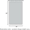 image:imageEstelar Textiler Purple and Grey Blackout Curtains for Girls Bedroom Full Room Darkening Rod Pocket Ombre Curtains for Kids Room Thermal Insulated Light Blocking Gradient Drapes 42Wx63L 2 PanelsGrey and Purple