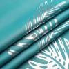 image:imageEstelar Textiler Teal Blackout Curtains for Living Room Grommet Curtains with Silver Palm Tree Pattern Light Blocking Thermal Insulated Window Drapes for Bedroom 52Wx84L 2 Panels