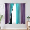 Teal and Purple