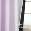 image:imageEstelar Textiler Lilac and Greyish White Gradient Blackout Curtains for Bedroom Thermal Insulated Ombre Blackout Drapes Light Blocking Energy Saving Curtains for Living Room52Wx84L2 Panels