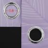 image:imageEstelar Textiler Lilac and Greyish White Gradient Blackout Curtains for Bedroom Thermal Insulated Ombre Blackout Drapes Light Blocking Energy Saving Curtains for Living Room52Wx84L2 Panels