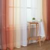 image:imageEstelar Textiler Grey and White Ombre Semi Sheer Curtains 84 Inch Length for Living RoomGray Gradient Light Filtering Window Grommet Curtains amp Drapes with Stripes Design for Bedroom52Wx84L2 PanelsBurnt Orange and White