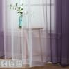 image:imageEstelar Textiler Grey and White Ombre Semi Sheer Curtains 84 Inch Length for Living RoomGray Gradient Light Filtering Window Grommet Curtains amp Drapes with Stripes Design for Bedroom52Wx84L2 PanelsPurple and White