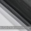 image:imageEstelar Textiler Grey and White Ombre Semi Sheer Curtains 84 Inch Length for Living RoomGray Gradient Light Filtering Window Grommet Curtains amp Drapes with Stripes Design for Bedroom52Wx84L2 PanelsBlack and White