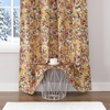 image:imageEstelar Textiler Black Boho Floral Printed Curtains 84 inches Long 2 Panels for BedroomBlack Out Curtains Grommet Thermal Insulated Room Darkening Window Drapes for Living Room Nursery52Wx84LVelvet Mustard Yellow