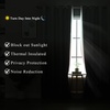 image:imageEstelar Textiler Beige and Greyish White Ombre Blackout Curtains for Living Room 84 Inch Long Gradient Room Darkening Thermal Insulated Grommet Window Drapes for Bedroom 52Wx84L 2 PanelsBurgundy Red and Greyish White