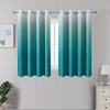 image:imageEstelar Textiler Beige and Greyish White Ombre Blackout Curtains for Living Room 84 Inch Long Gradient Room Darkening Thermal Insulated Grommet Window Drapes for Bedroom 52Wx84L 2 PanelsTeal and Greyish White