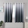 image:imageEstelar Textiler Beige and Greyish White Ombre Blackout Curtains for Living Room 84 Inch Long Gradient Room Darkening Thermal Insulated Grommet Window Drapes for Bedroom 52Wx84L 2 PanelsSteel Grey and Greyish White