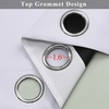 image:imageEstelar Textiler Beige and Greyish White Ombre Blackout Curtains for Living Room 84 Inch Long Gradient Room Darkening Thermal Insulated Grommet Window Drapes for Bedroom 52Wx84L 2 PanelsSage Green and Greyish White