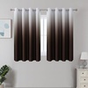 image:imageEstelar Textiler Beige and Greyish White Ombre Blackout Curtains for Living Room 84 Inch Long Gradient Room Darkening Thermal Insulated Grommet Window Drapes for Bedroom 52Wx84L 2 PanelsBrown and Greyish White