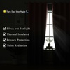 image:imageEstelar Textiler Beige and Greyish White Ombre Blackout Curtains for Living Room 84 Inch Long Gradient Room Darkening Thermal Insulated Grommet Window Drapes for Bedroom 52Wx84L 2 PanelsPink and Grey