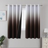 image:imageEstelar Textiler Beige and Greyish White Ombre Blackout Curtains for Living Room 84 Inch Long Gradient Room Darkening Thermal Insulated Grommet Window Drapes for Bedroom 52Wx84L 2 PanelsBrown and Greyish White