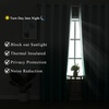 image:imageEstelar Textiler Beige and Greyish White Ombre Blackout Curtains for Living Room 84 Inch Long Gradient Room Darkening Thermal Insulated Grommet Window Drapes for Bedroom 52Wx84L 2 PanelsTeal and Greyish White