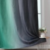 image:imageEstelar Textiler Black and Green Ombre Blackout Curtains 84 Inch Length 2 Panels Set for Living Room Energy Saving Thermal Insulated Light Blocking Grommet Window Drapes for Bedroom52Wx84L2 Panels