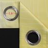 image:imageEstelar Textiler Black and Yellow Ombre Blackout Curtains for Bedroom Room Darkening Energy Saving Grommet Curtains for Living Room Thermal Insulated Gradient Blackout Drapes52Wx84L2 Panels