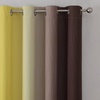 image:imageEstelar Textiler Brown and Yellow Blackout Curtains for Bedroom Thermal Insulated Ombre Drapes 84 Inches Long Full Room Darkening Energy Saving Curtains for Living Room 52Wx84L 2 Panels