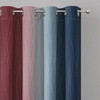 image:imageEstelar Textiler Burgundy Red and Navy Blue Ombre Blackout Curtains 84 Inches Long for Living Room Energy Saving Thermal Insulated Room Darkening Grommet Window Drapes for Bedroom 52Wx84L 2 Panels